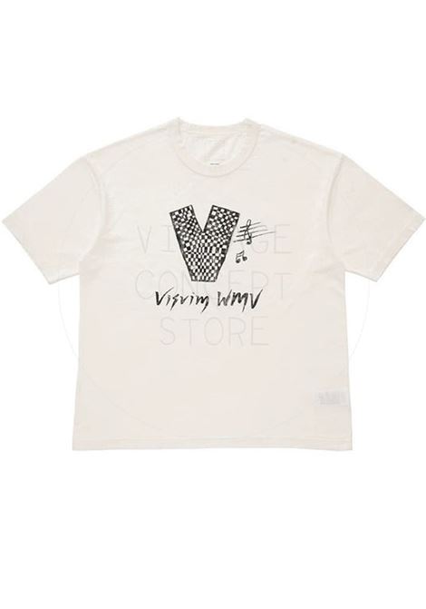 jumbo s/s v crash uomo off white VISVIM | 0125105010014OFF WHITE